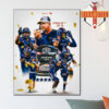 Congratulations To 2025 First Responder Bowl Champions Are UTSA Roadrunners Football Home Decor Poster Canvas