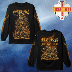 Whitechapel Merch Burn Forever Black Unisex Long Sleeve