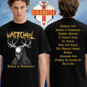 Whitechapel Merch Mask Hymns In Dissonance Two Sided Unisex T-Shirt