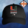 Miami Hurricanes Football Are 2026 Fiesta Bowl Champions Classic Cap Hat Snapback