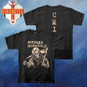 Avenged Sevenfold Latin America Tour 2026 CHI Two Sided Unisex T-Shirt