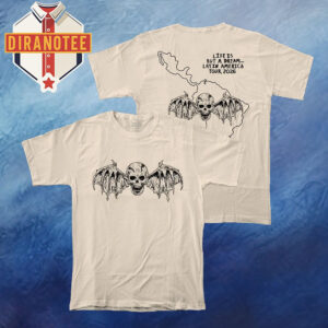 Avenged Sevenfold Life Is But A Dream Latin America Tour 2026 Two Sided Unisex T-Shirt