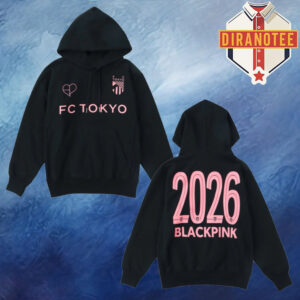 BLACKPINK X FC Tokyo Merch Tokyo Dome World Tour In Tokyo On January 16 2026 Unisex Hoodie