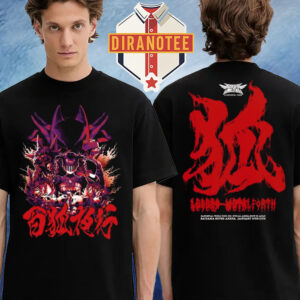 Babymetal Tokyo Pop Up Tee Night Parade Of A Hundred Foxes World Tour 2026 Two Sided Unisex T-Shirt