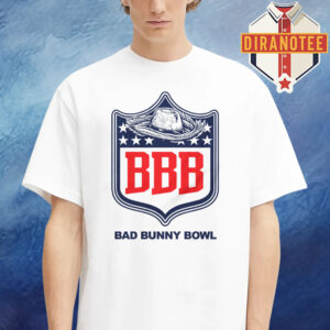 Bad Bunny Bowl Logo Super Bowl LX 2026 Unisex T-Shirt