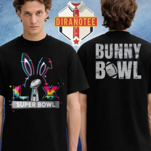 Bad Bunny Bowl Team Benito Super Bowl LX 2026 Two Sided Unisex T-Shirt