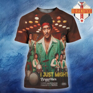Bruno Mars I Just Might New Song 2026 All Over Print Shirt