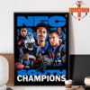 Congrats Jacksonville Jaguars Are 2025 AFC South Champions NFL Home Decor Poster Canvas