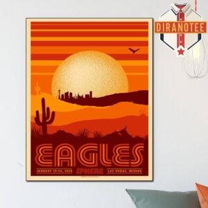 Eagle Event Poster In Las Vegas Nevada At Sphere On January 23 24 2026 Home Decor Poster Canvas
