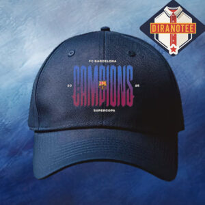 FC Barcelona Victory Tee Winners Supercup 2026 Champions Classic Cap Hat Snapback