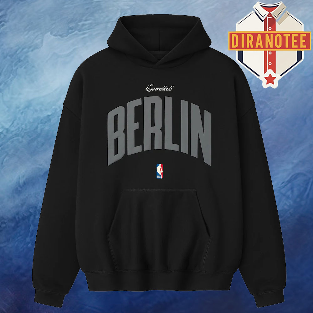 Fear of God X NBA Berlin Game Unisex Hoodie Fear of God X NBA Berlin Game Unisex Hoodie