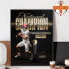 Indiana Hoosiers Are 2026 CFP National Champions Home Decor Poster Canvas