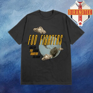Foo Fighters Merch Tee UFO At Utas Stadium In Tasmania On January 24 2026 Unisex T-Shirt