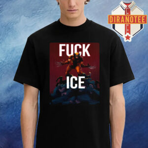 Fuck ICE Anti ICE Cover Wolverine XMen American Unisex T-Shirt