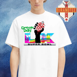 Green Day Super Bowl LX 2026 Opening Ceremony NFL Unisex T-Shirt