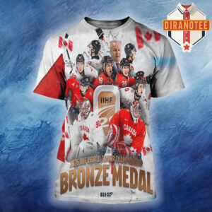 Hockey Canada Are Bronze Medal 2026 IIHF Junior Champions All Over Print Shirt