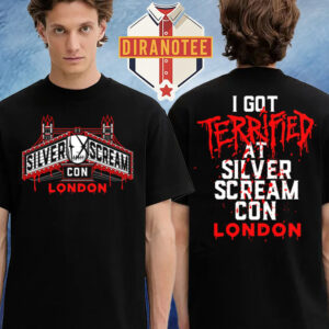 Ice Nine Kills Event Tee I Got Terified At Silver Scream Con London Two Sided Unisex T-Shirt