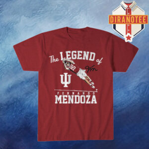 Indiana Football The Legend Of Fernando Mendoza Unisex T-Shirt