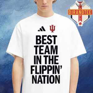 Indiana Hoosiers Adidas College Football Playoff 2025 National Champions Best Team In The Flippin Nation Unisex T-Shirt
