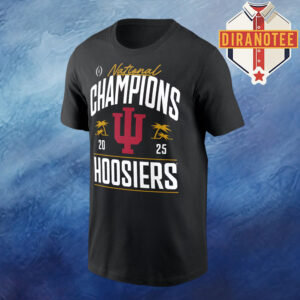 Indiana Hoosiers College Football Playoff 2025 National Champions Locker Room Replica Unisex T-Shirt