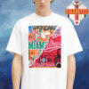 Indiana Hoosiers Vs Miami Hurricanes Matchup College Football Playoff National Championship On January 19 2026 In Miami FL NCAA Unisex T-Shirt