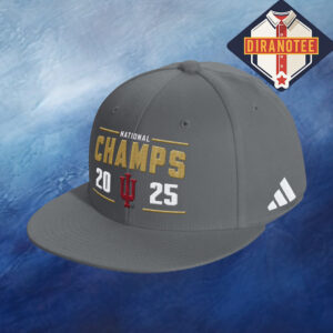 Indiana Hoosiers adidas College Football Playoff 2025 National Champions Classic Cap Hat Snapback