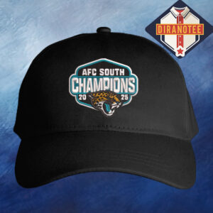 Jacksonville Jaguars 2025 AFC South Division Champions Classic Cap Hat Snapback