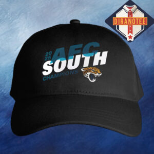 Jacksonville Jaguars 2025 AFC South Division Champions Conquer Classic Cap Hat Snapback