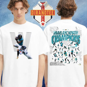 Jacksonville Jaguars Are 2025 AFC South Champions NFL 2026 Two Sided Unisex T-Shirt