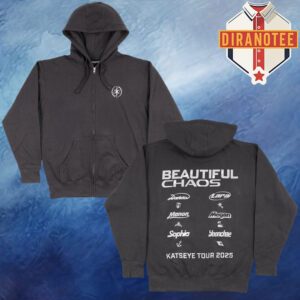 Katseye Beautiful Chaos Unisex Zip Hoodie