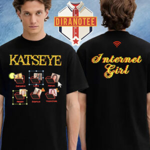 Katseye Internet Girl Two Sided Unisex T-Shirt