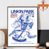 Linkin Park From Zero World Tour 2026 Poster In Bahrain At Sakhir Beyon Al Dana Amphitheatre On January 18 2026 Home Decor Poster Canvas