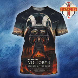 Los Angeles Rams X Star Wars Win NFC Wild Card Victory I Revenge Of The Rams NFL All Over Print Shirt