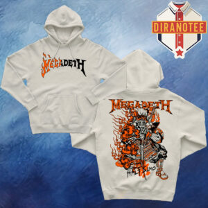 Megadeth X Half Sumo Merch Farewell Fire 2026 Tour Unisex Hoodie