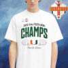 2026 Fiesta Bowl Miami Hurricanes Champions Unisex T-Shirt