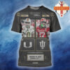 Indiana Hoosiers Are Peach Bowl 2026 Champions NCAA All Over Print Shirt