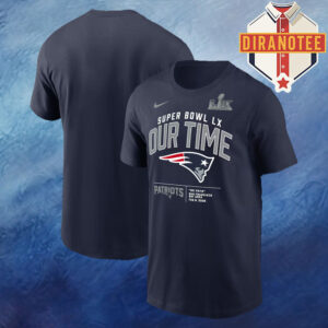 New England Patriots Nike Super Bowl LX Clear Sign Unisex T-Shirt