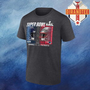 New England Patriots Vs Seattle Seahawks Super Bowl LX Matchup Final Battle Unisex T-Shirt