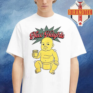 New Heights With Jason And Travis Kelce Lombaby Mascot Illustration Graphic Unisex T-Shirt