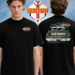 New Heights With Jason And Travis Kelce Vintage Pickup 92% Ers Logo Graphic Two Sided Unisex T-Shirt