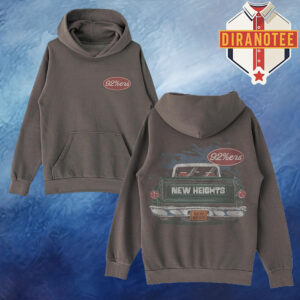 New Heights With Jason And Travis Kelce Vintage Pickup Graphic Unisex Hoodie