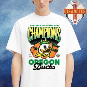 Oregon Ducks Football 2026 Orange Bowl Champions Unisex T-Shirt
