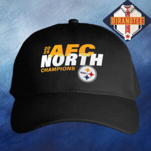 Pittsburgh Steelers 2025 AFC North Division Champions Conquer Classic Cap Hat Snapback
