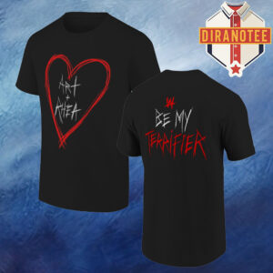 Ripple Junction Black Rhea Ripley x Terrifier Be My Terrifier Two Sided Unisex T-Shirt