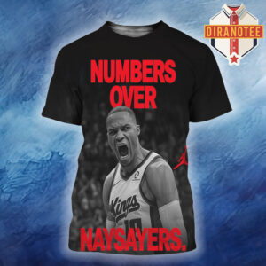 Russell Westbrook Jordan Brand Numbers Over Naysayers NBA All Over Print Shirt