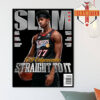 SLAM 260 Gold Metal Cover Poster VJ Edgecombe Straight To It Magazine Home Decor Poster Canvas