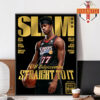 SLAM 260 Gold Metal Cover Poster VJ Edgecombe Straight To It Magazine Home Decor Poster Canvas