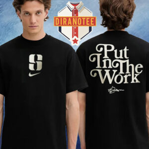 Sabrina Ionescu Nike Put In Work WNBA Basketball Two Sided Unisex T-Shirt