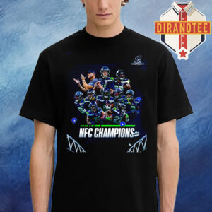 Seattle Seahawks NFC Champions NFL Super Bowl LX 2026 Unisex T-Shirt