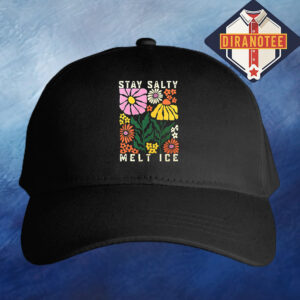 Stay Salty Melt ICE Flower Abolish ICE Classic Cap Hat Snapback